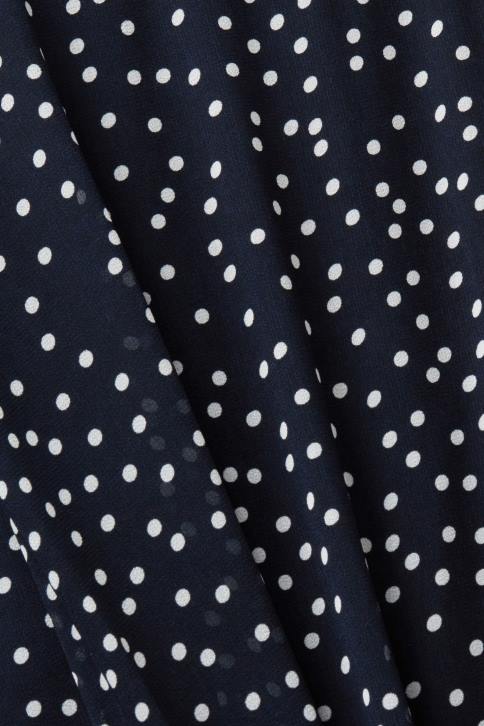 suknelės karinis jūrų laivynas moterys Esprit perdirbta: šifoninė suknelė suriestu juosmeniu 4D6F67