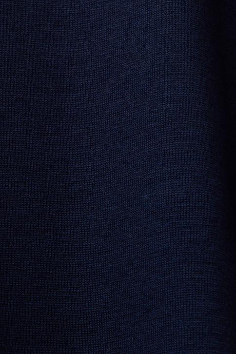 suknelės karinis jūrų laivynas moterys Esprit trikotažinė suknelė su varpelio rankovėmis 4D6F64