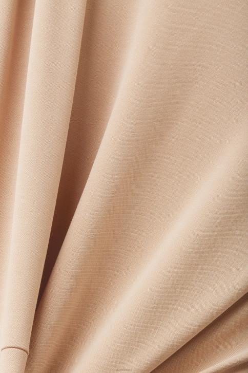 suknelės taupe moterys Esprit V formos iškirpte midi suknelė 4D6F74