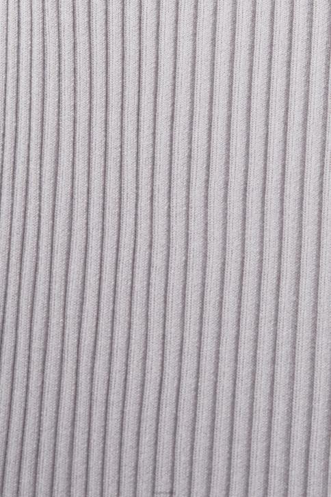 suknelės vidutinio pilkumo moterys Esprit suknelė su klostuotu dirželiu 4D6F490