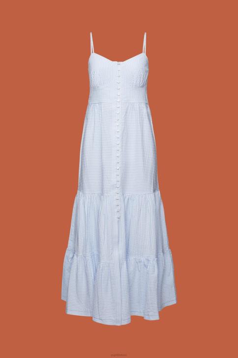 suknelės šviesiai mėlynas moterys Esprit Suknelė su petnešėlėmis 4D6F233