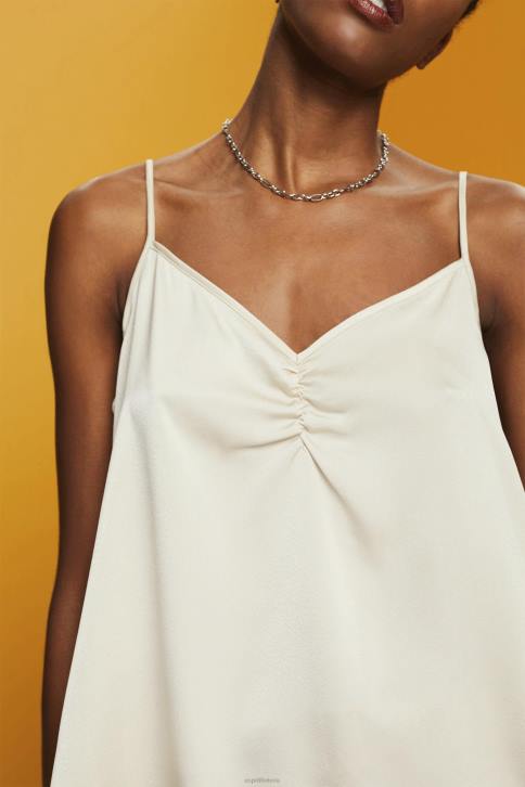 viršuje šviesiai taupus moterys Esprit viršus su satininiu dirželiu 4D6F355