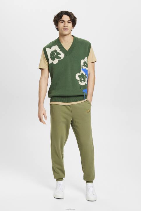 bėgikai alyvuogių vyrų Esprit bėgikai su logotipo atspaudu 4D6F666