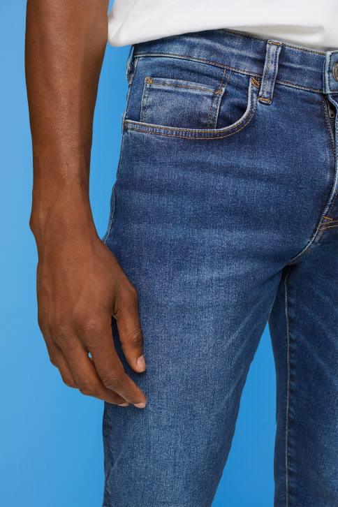 džinsinio audinio mėlynas vidutinis skalbimas vyrų Esprit siauri džinsai, dvigubi maks 4D6F829