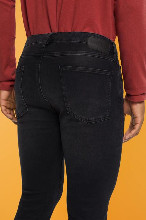 džinsinio audinio pilkas vidutinis skalbimas vyrų Esprit ploni tamprūs džinsai, dvigubi maks 4D6F849