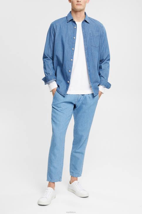 ilga rankovė baltas vyrų Esprit trikotažas ilgomis rankovėmis 4D6F947