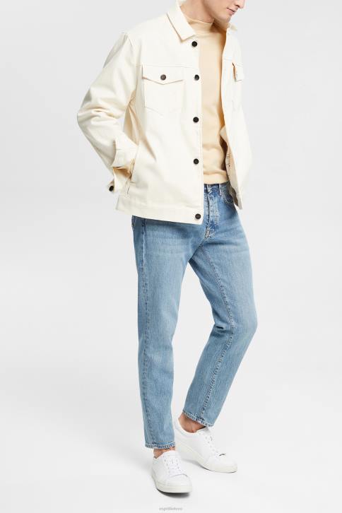 ilga rankovė kreminės smėlio spalvos vyrų Esprit stovi apykakle ilgomis rankovėmis 4D6F945