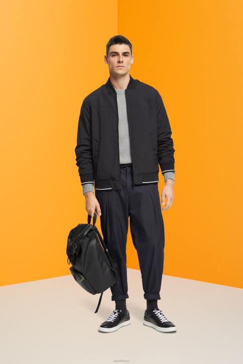 kelnes ir kelnes juodas vyrų Esprit balionui tinkančios kelnės 4D6F837