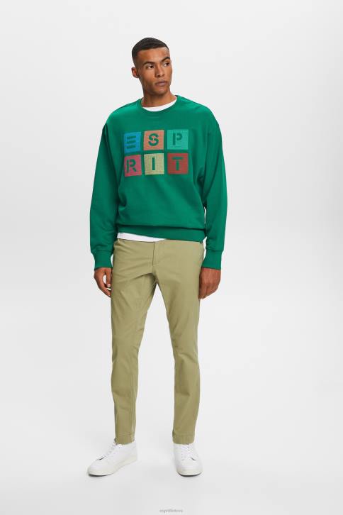 kelnes ir kelnes šviesus chaki vyrų Esprit plonos chino kelnės 4D6F593