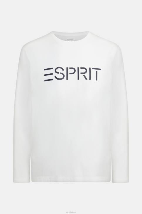 marškinėliai baltas vyrų Esprit marškinėliai su logotipu 4D6F864