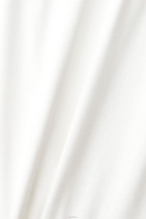 marškinėliai beveik baltas vyrų Esprit džersio marškinėliai 4D6F954