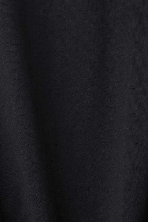 marškinėliai juodas vyrų Esprit Retro logotipu marginti medvilniniai marškinėliai 4D6F628