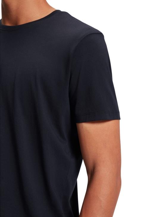 marškinėliai juodas vyrų Esprit dviejų pakuočių medvilniniai marškinėliai 4D6F855