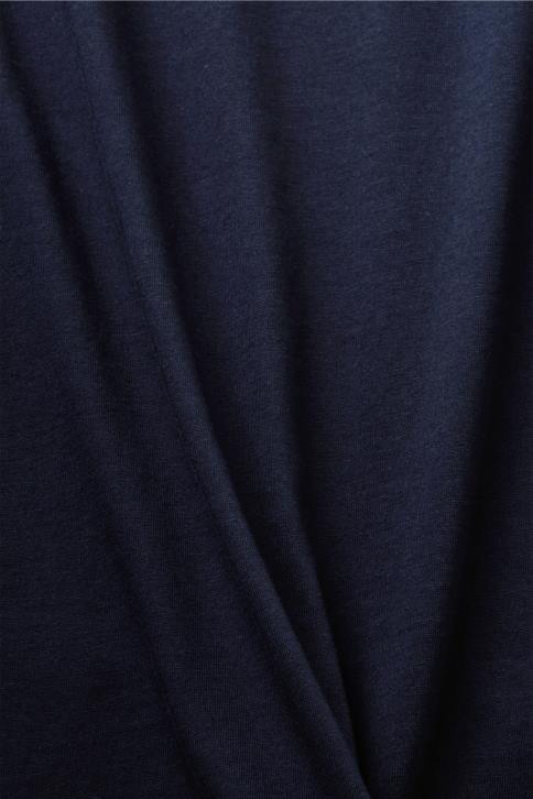 marškinėliai karinis jūrų laivynas vyrų Esprit marškinėliai su raštu priekyje, 100% medvilnė 4D6F740