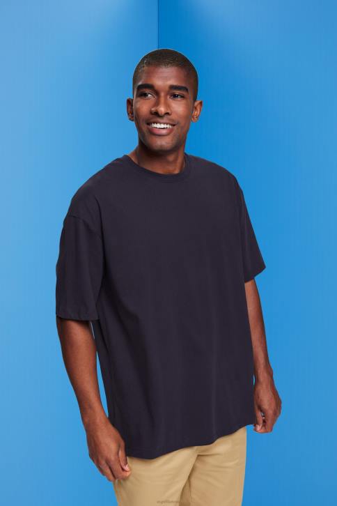 marškinėliai karinis jūrų laivynas vyrų Esprit negabaritinių marškinėlių marškinėliai 4D6F843