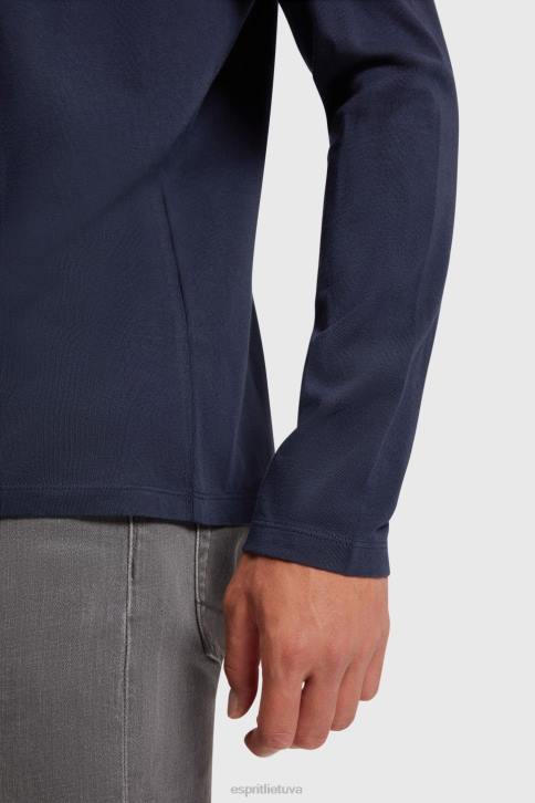 marškinėliai karinis jūrų laivynas vyrų Esprit įprasti kieto trikotažo marškinėliai 4D6F860