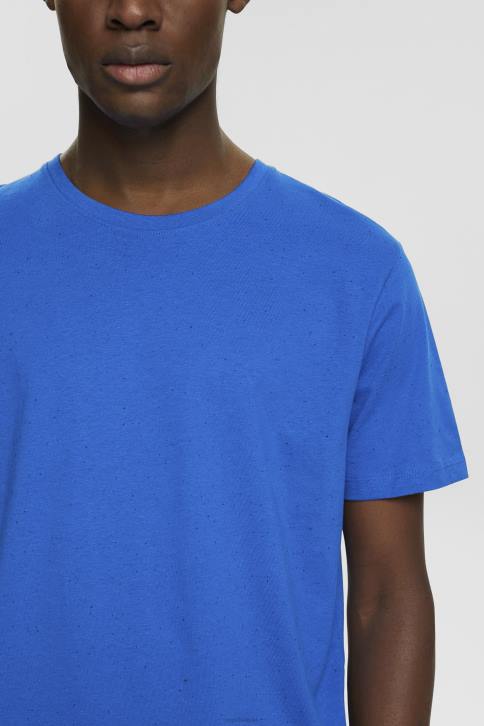 marškinėliai mėlyna vyrų Esprit dėmėti marškinėliai 4D6F781