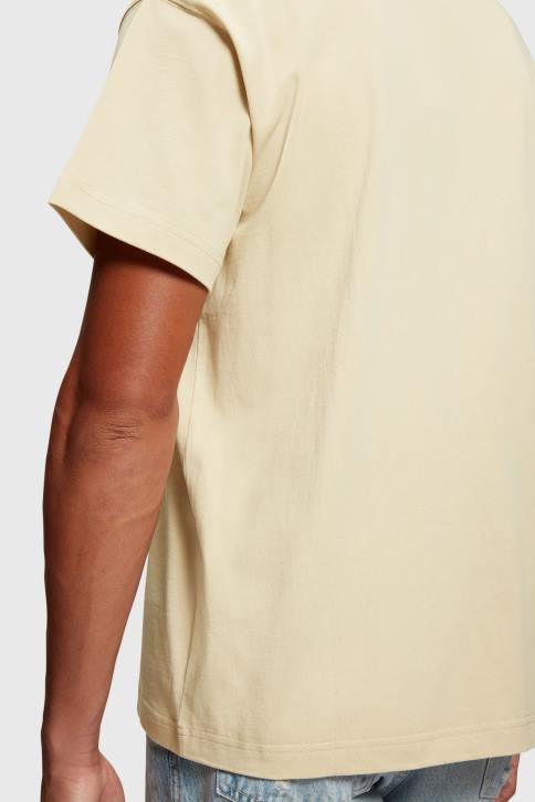 marškinėliai šviesiai taupus vyrų Esprit Marškinėliai su aplikacijomis su krūtine su logotipu 4D6F608