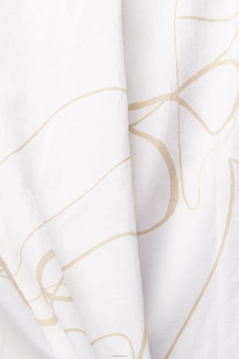 marškiniai baltas vyrų Esprit marškiniai su raštu 4D6F909