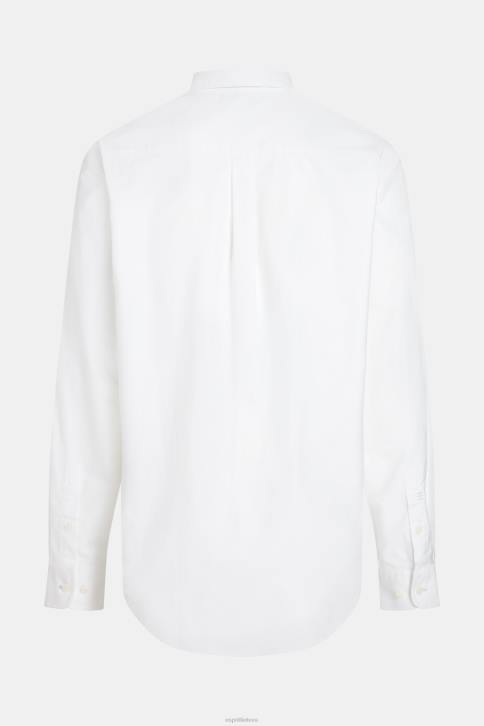 marškiniai baltas vyrų Esprit įprasti oksfordo marškinėliai 4D6F799