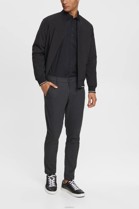 marškiniai juodas vyrų Esprit marškinėliai 4D6F900