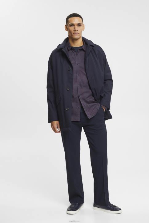 marškiniai karinis jūrų laivynas vyrų Esprit languoti „slim fit“ marškinėliai 4D6F689