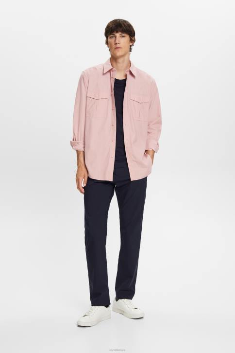 marškiniai sena rožinė vyrų Esprit Komunaliniai marškinėliai, 100% medvilnė 4D6F573