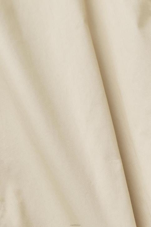 marškiniai smėlio spalvos vyrų Esprit užsegami medvilniniai marškiniai 4D6F659