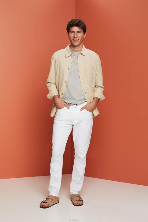 marškiniai smėlis vyrų Esprit austi marškiniai 4D6F622