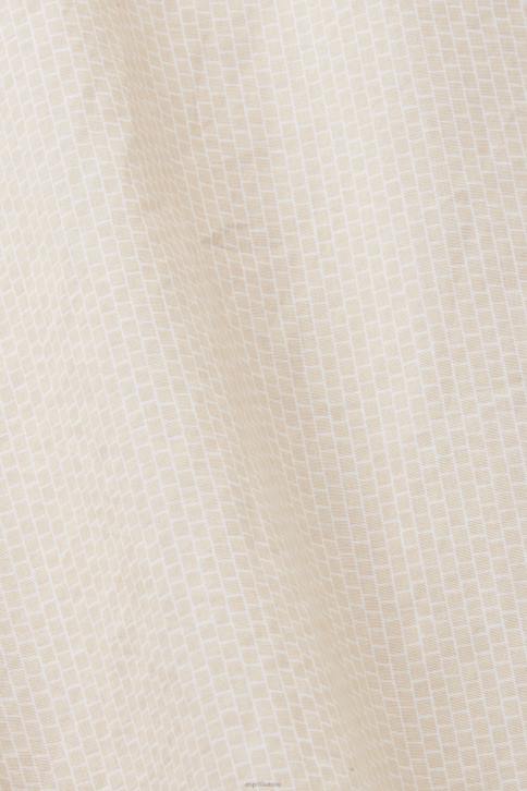 marškiniai smėlis vyrų Esprit medvilniniai poplino marškinėliai 4D6F574