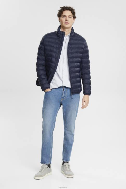 marškiniai šviesiai mėlynas vyrų Esprit dryžuoti marškiniai 4D6F686