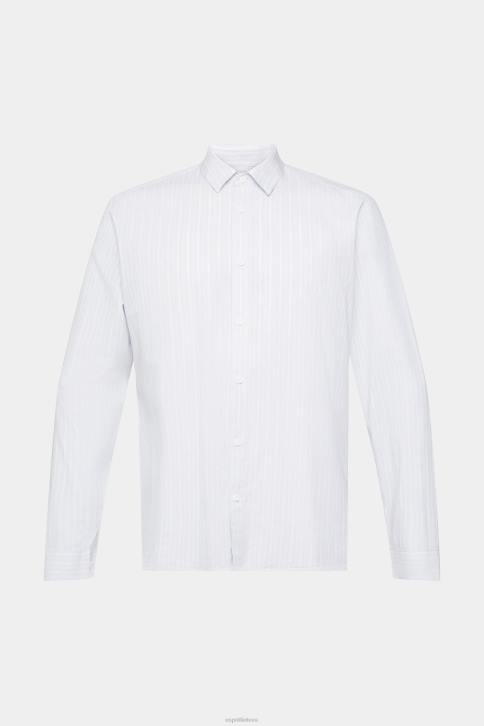 marškiniai šviesiai mėlynas vyrų Esprit dryžuoti marškiniai 4D6F686