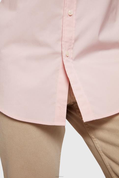 marškiniai šviesiai rožinė vyrų Esprit liekno delfino ženkliuko poplino marškinėliai 4D6F804