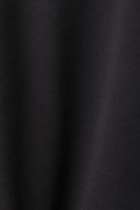 megztiniai ir gobtuvai juodas vyrų Esprit megztinis su logotipu ant nugaros 4D6F643