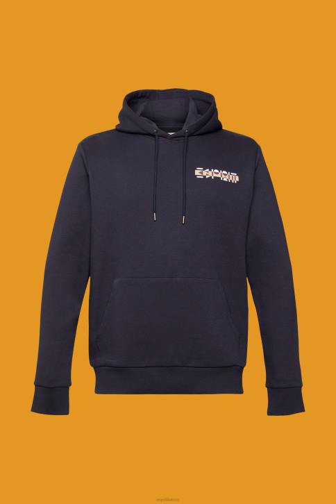 megztiniai ir gobtuvai karinis jūrų laivynas vyrų Esprit džemperis su mažu logotipu 4D6F827