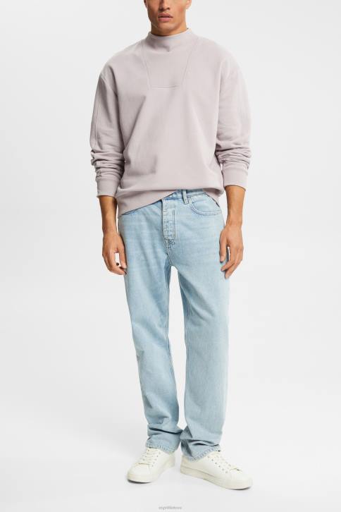 megztiniai ir gobtuvai levandos vyrų Esprit megztinis su stovinčia apykakle 4D6F953