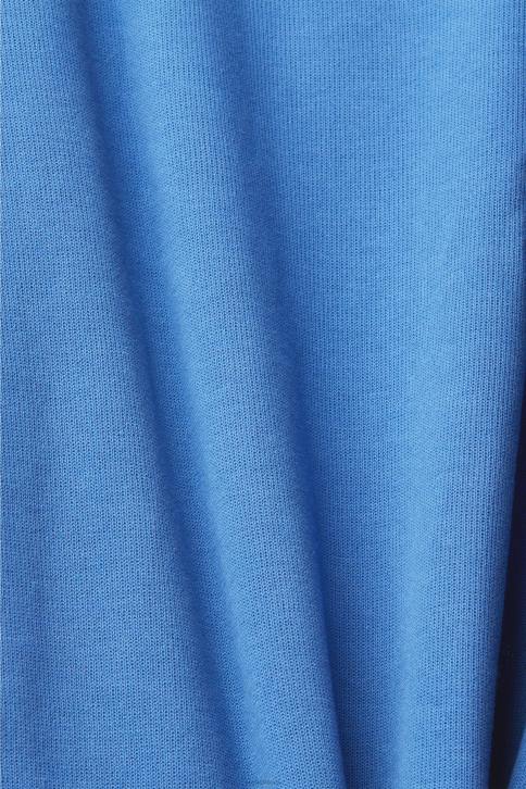 megztiniai ir gobtuvai mėlyna vyrų Esprit atpalaiduojančio stiliaus megztinis su logotipu 4D6F783