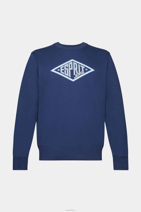 megztiniai ir gobtuvai rašalas vyrų Esprit Megztinis su logotipu 4D6F657