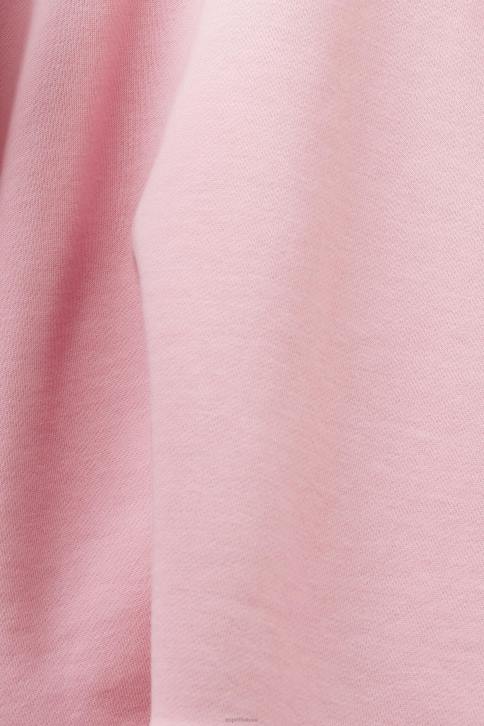 megztiniai ir gobtuvai rožinis vyrų Esprit megztinis su logotipu 4D6F652