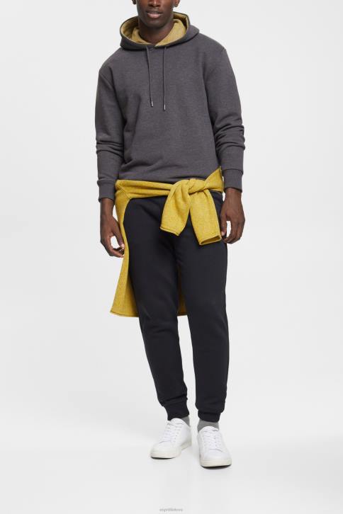 megztiniai ir gobtuvai tamsiai pilka vyrų Esprit megztinis džemperis 4D6F887