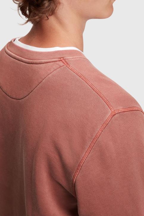 megztiniai ir gobtuvai terakotos vyrų Esprit tvarus megztinis su įgulos kaklu 4D6F937