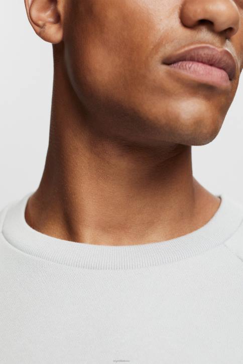 megztiniai ir gobtuvai šviesiai pilka vyrų Esprit megztinis su užtrauktuku kišene 4D6F933