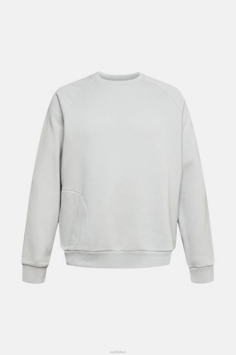 megztiniai ir gobtuvai šviesiai pilka vyrų Esprit megztinis su užtrauktuku kišene 4D6F933