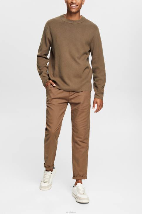 megztiniai chaki žalia vyrų Esprit megztas megztinis 4D6F840