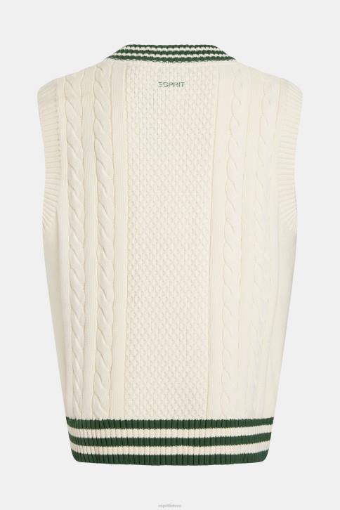 megztiniai smaragdo žalia vyrų Esprit koledžo megztinis liemenė 4D6F811