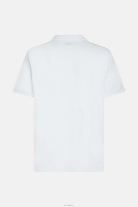 polosai baltas vyrų Esprit delfinų teniso klubas klasikinis polo 4D6F893