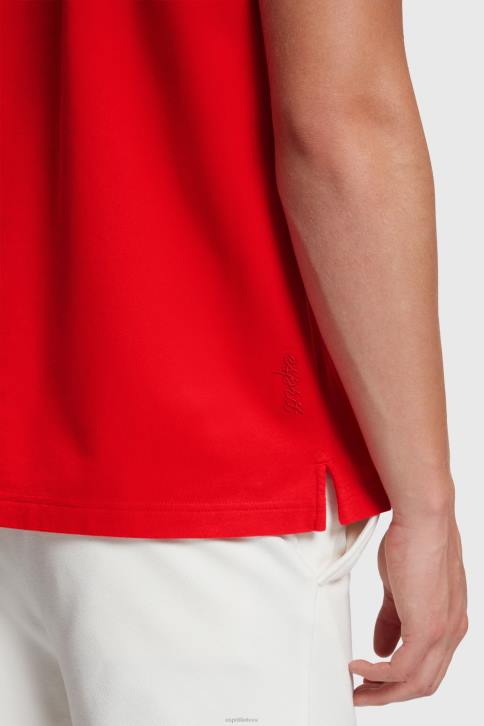 polosai raudona vyrų Esprit delfinų teniso klubas klasikinis polo 4D6F896
