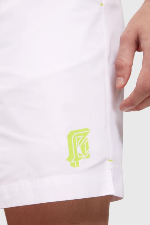 šortai baltas vyrų Esprit neoniniai atpalaiduoti šortai su juosmeniu 4D6F890