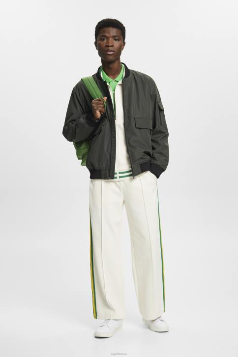 striukės tamsi chaki vyrų Esprit bomber stiliaus striukė 4D6F767